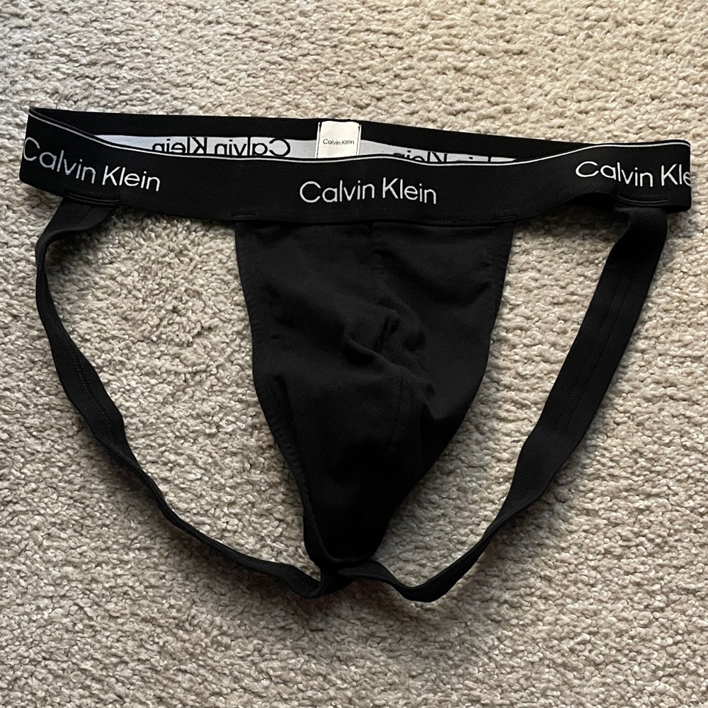 Calvin Klein Black Jock Strap